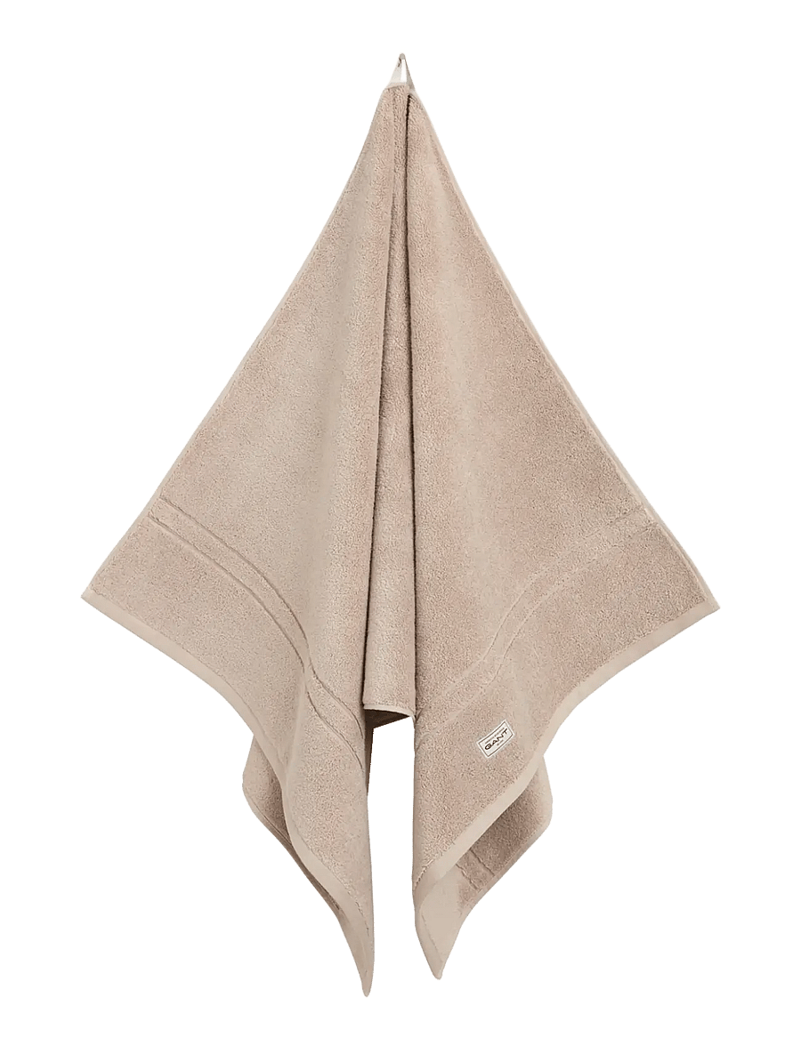 Gant - Premium Towel 70 x 140 - madalaimad hinnad - silver sand - 0