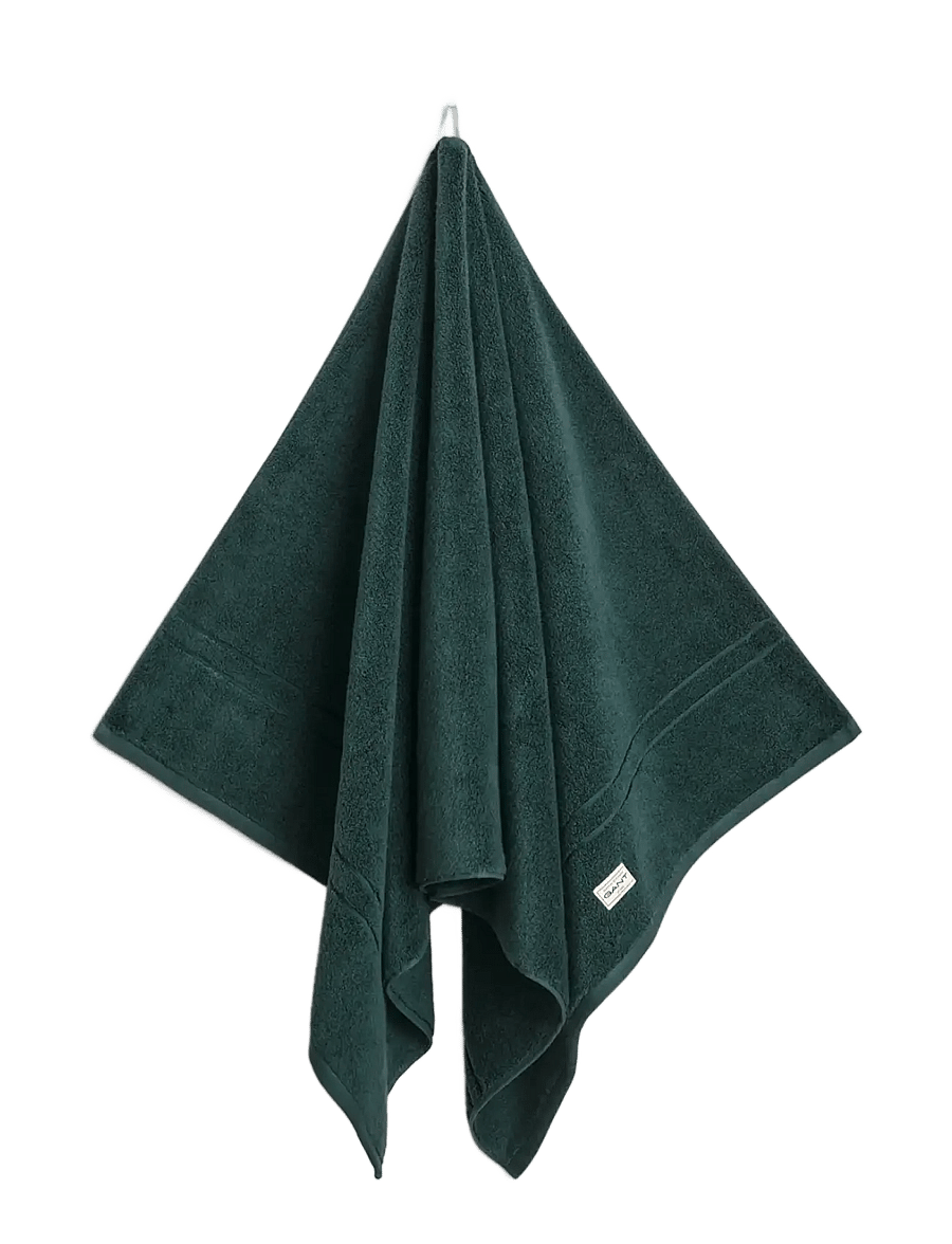 Gant - Premium Towel 70 x 140 - badetücher - tartan green - 0