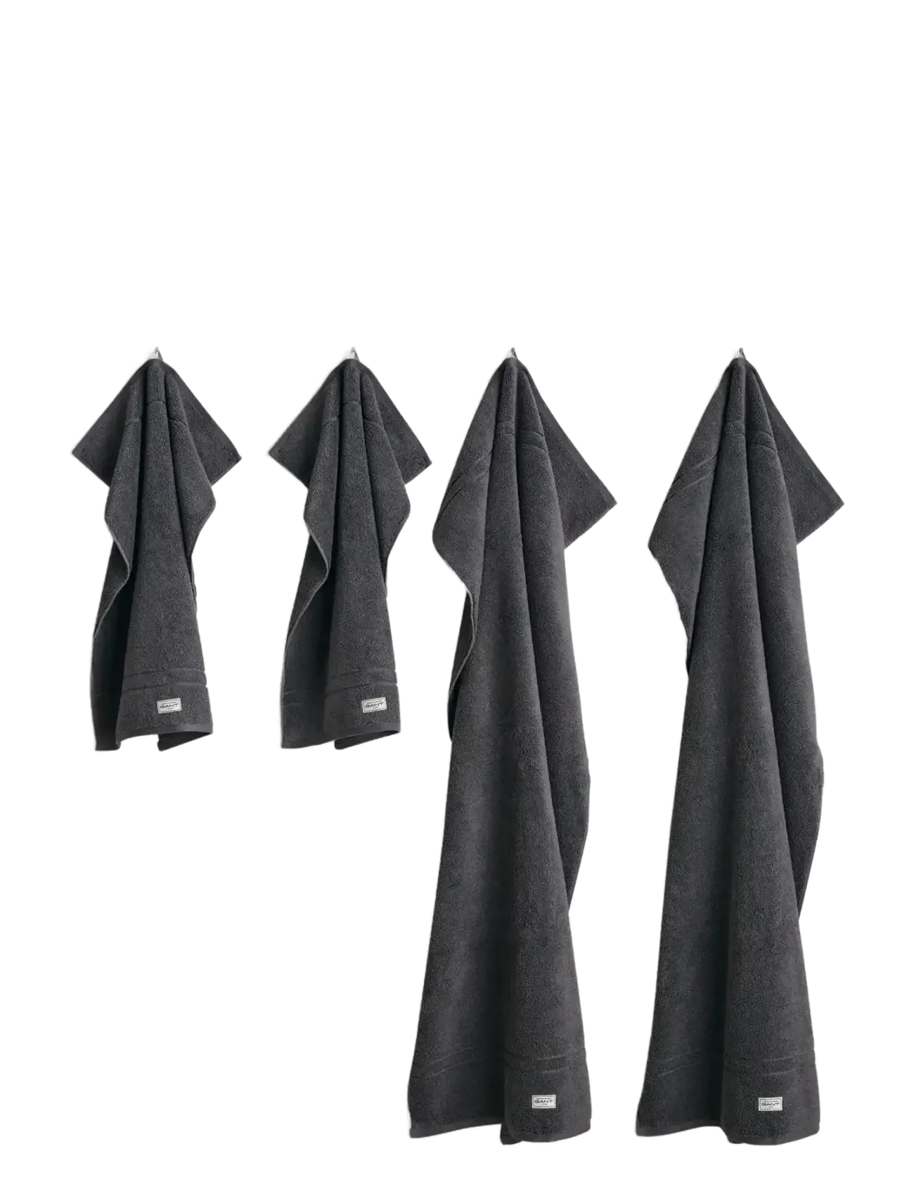 Gant - 4-Pack Premium Towels - køb efter pris - anchor grey - 2