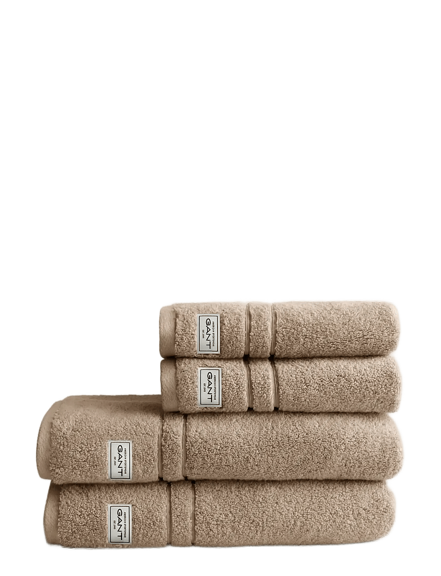 Gant - 4-Pack Premium Towels - osta hinna alusel - silver sand - 0