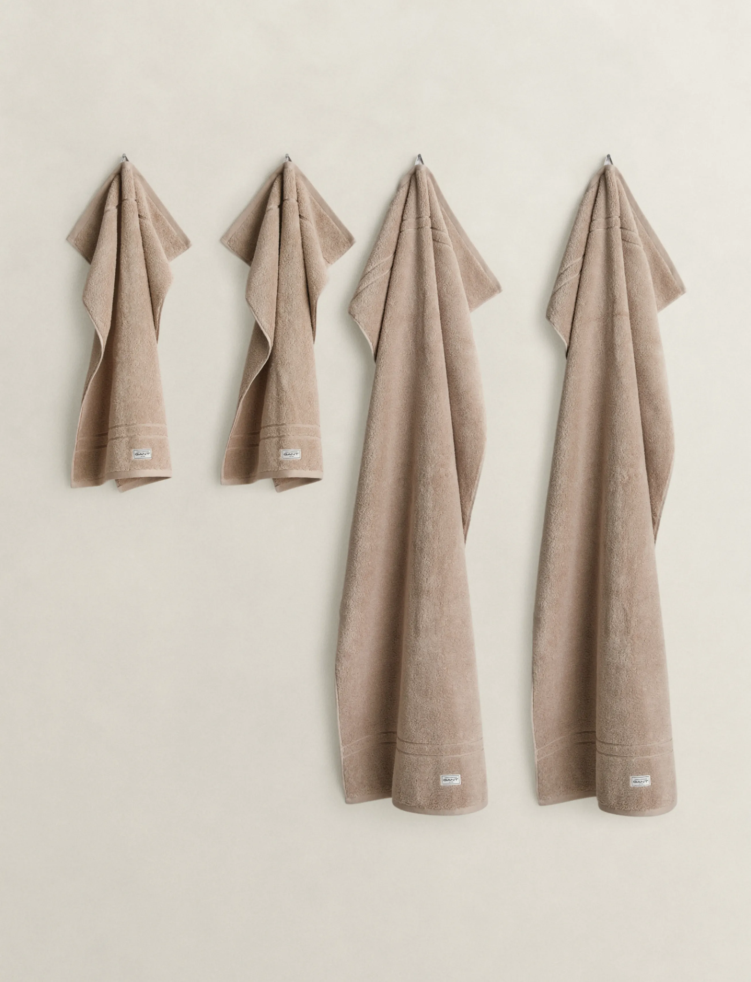 Gant - 4-Pack Premium Towels - shop by price - silver sand - 3