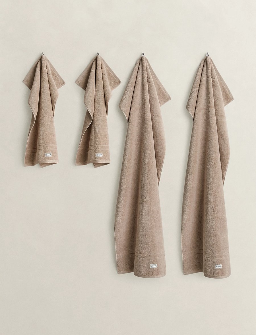 Gant - 4-Pack Premium Towels - osta hinna alusel - silver sand - 3
