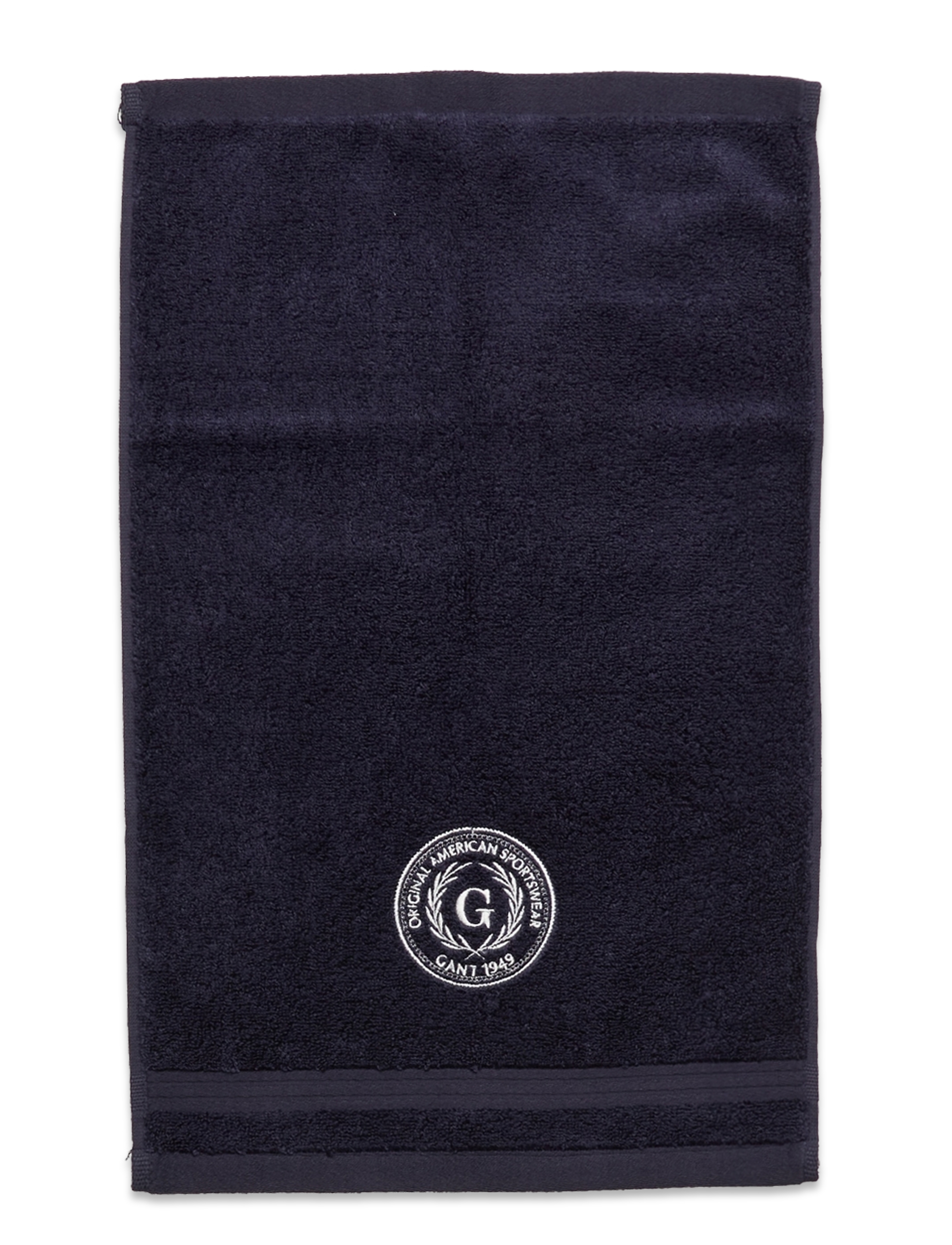 Gant Crest Towel 30X50, Towels & Bath Towels, Marineblau - Face Homeware