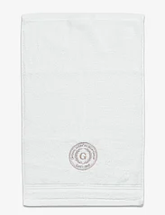 GANT - CREST TOWEL 30X50 - lägsta priserna - white - 0