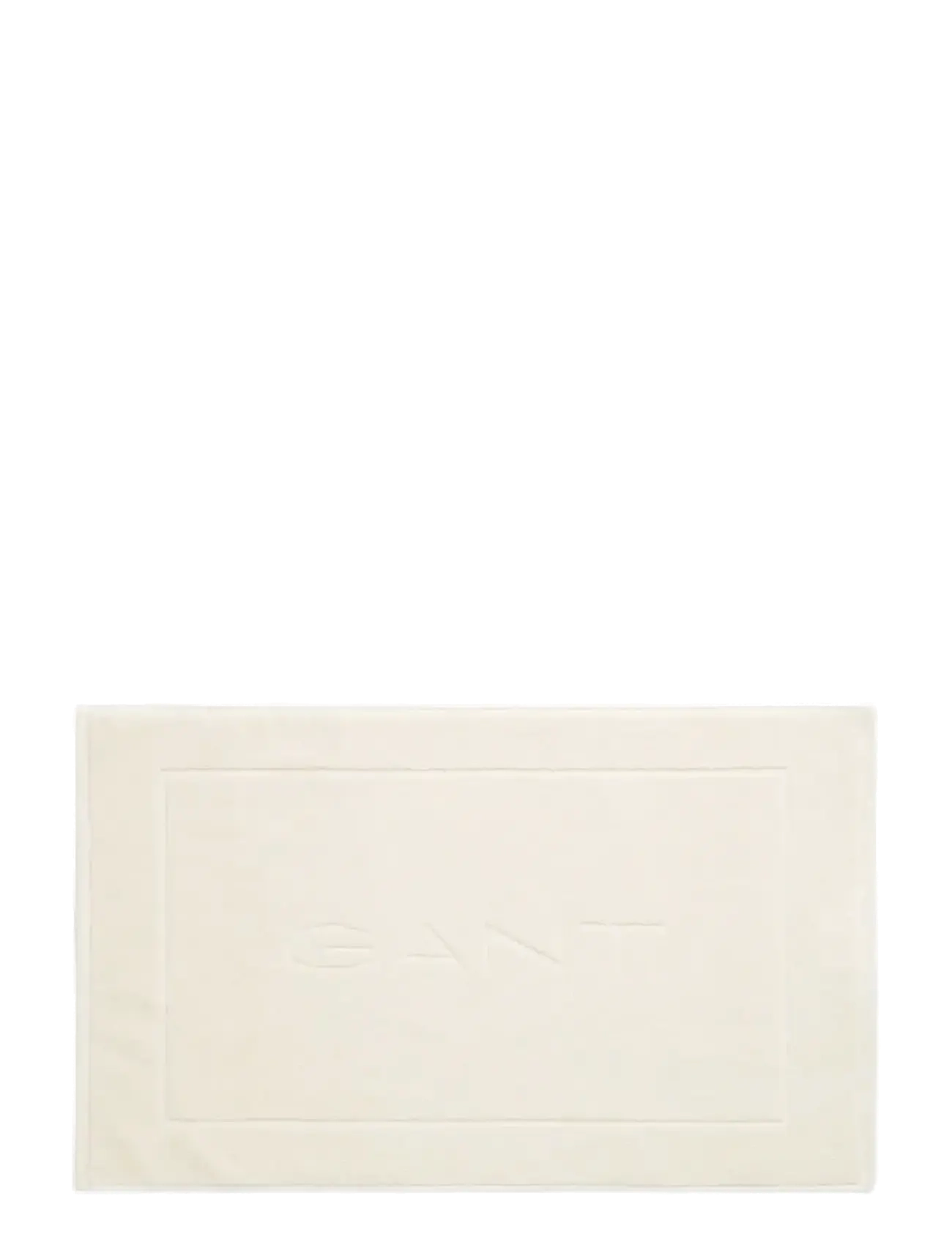GANT Bath Mat Cream - 50X 80CM - Unisex