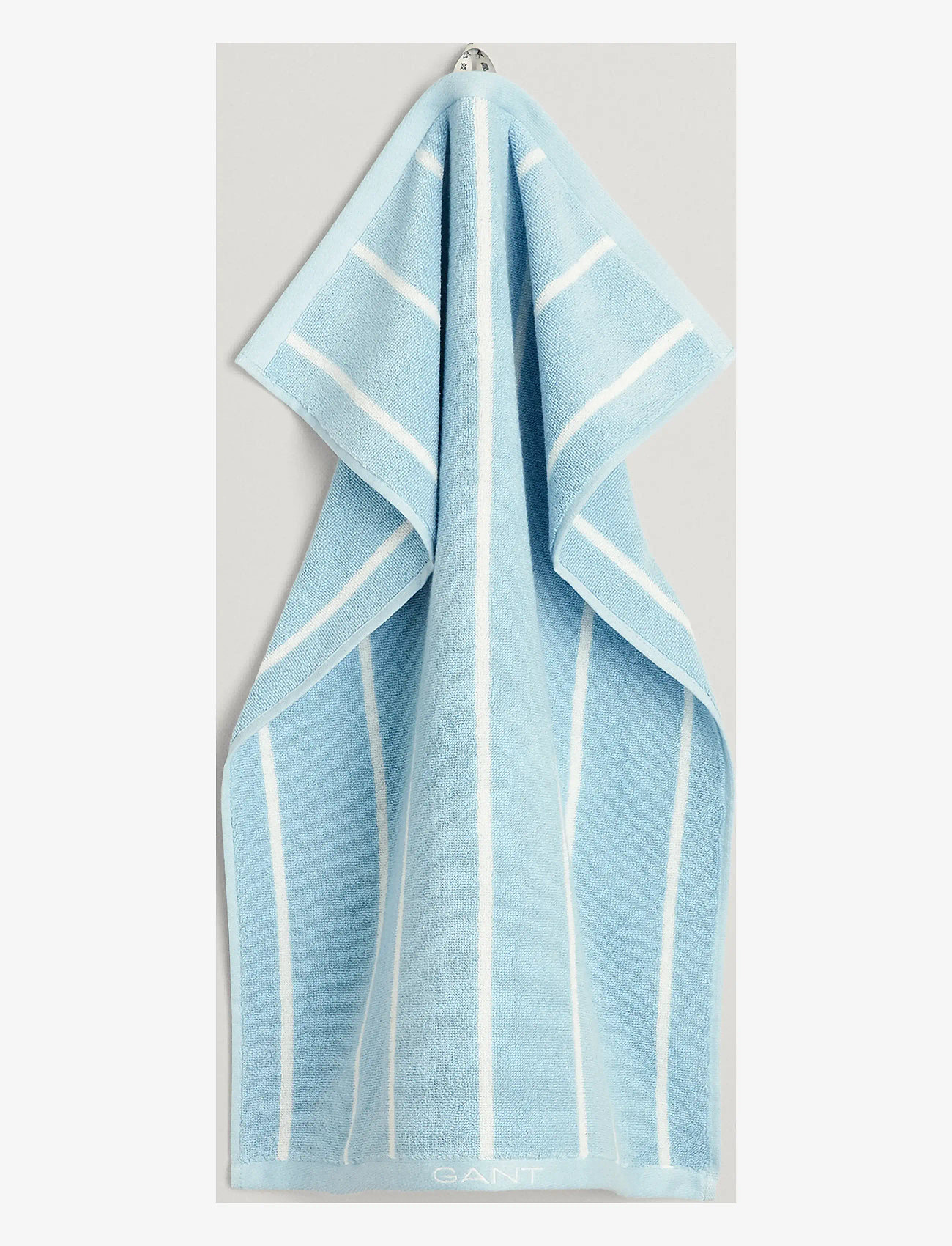 GANT - STRIPE TOWEL - handdukar - fresh blue - 0