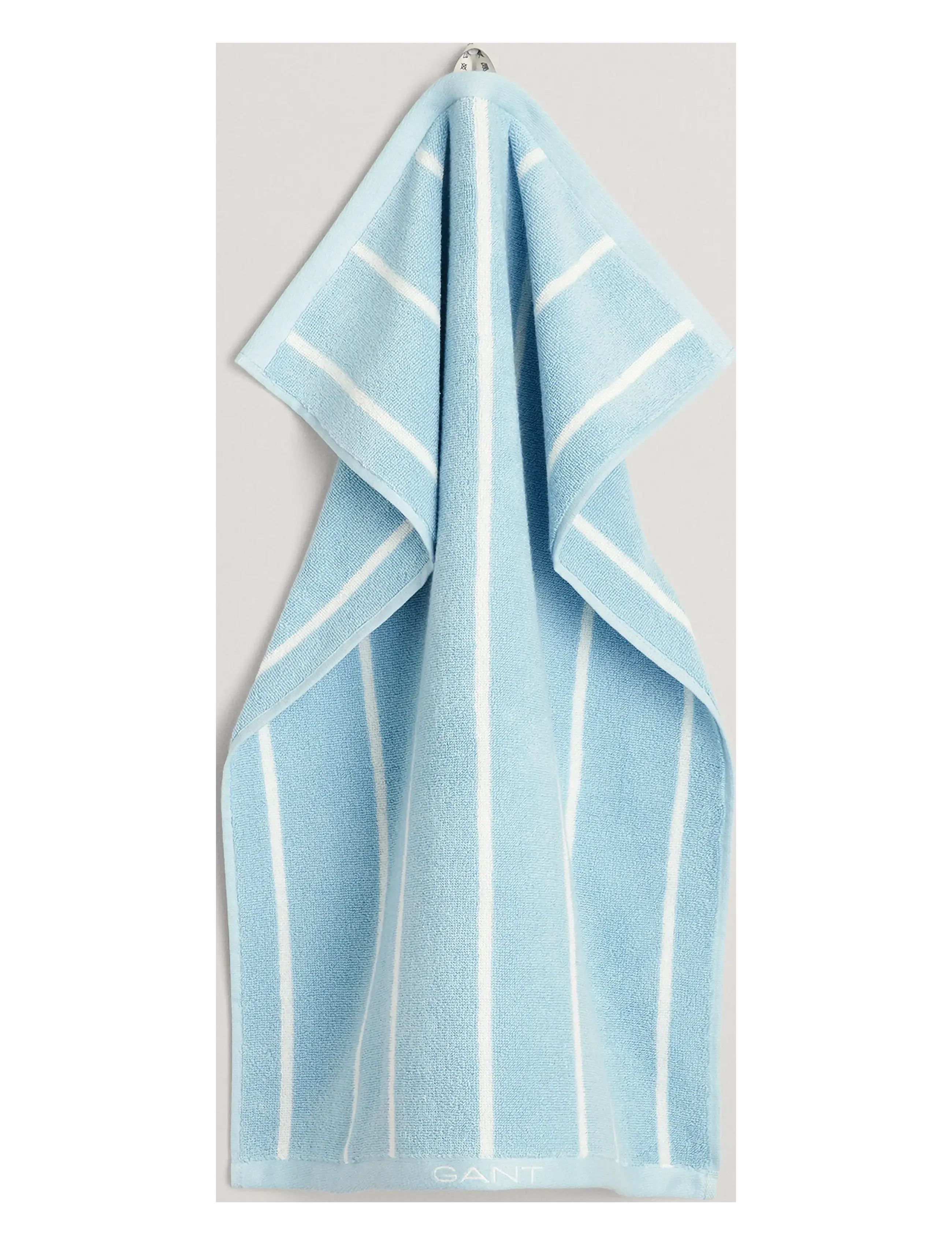 Gant STRIPE TOWEL - Tekstiilid - FRESH BLUE / blue