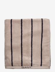 GANT - STRIPE TOWEL 50X70 - lägsta priserna - putty - 0