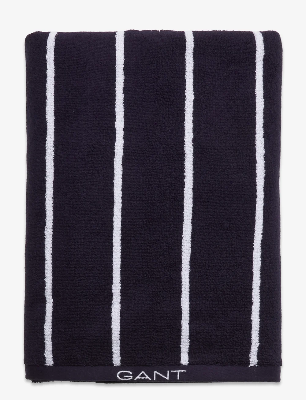 GANT - STRIPE TOWEL 70X140 - badlakan - evening blue - 0