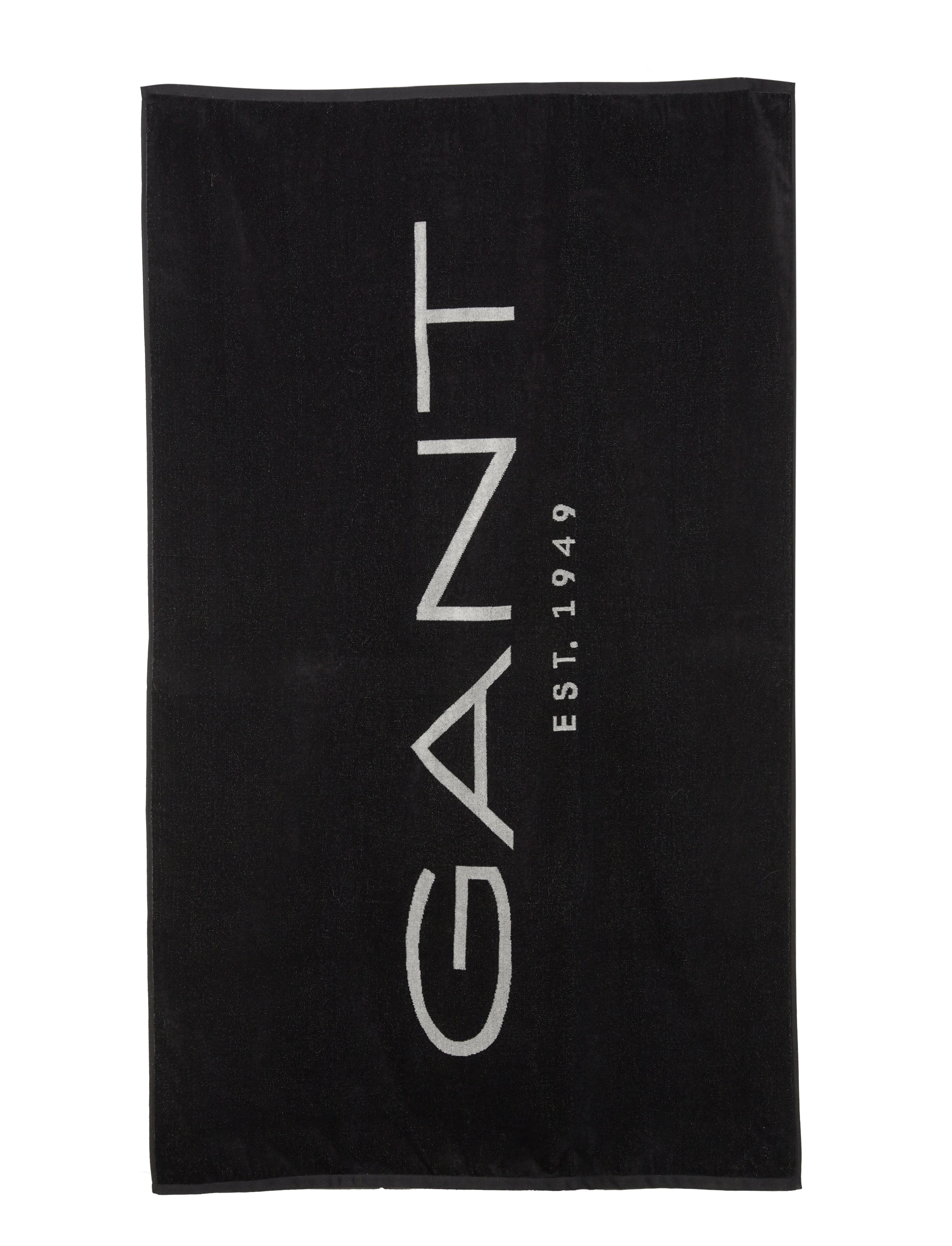 Gant GANT EST. 1949 BEACH TOWEL - Baderomstekstiler - BLACK / black