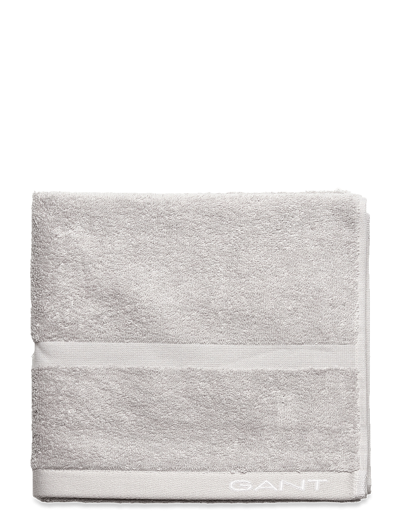 GANT - TERRY TOWEL 50X70 - hand towels - heather grey - 0