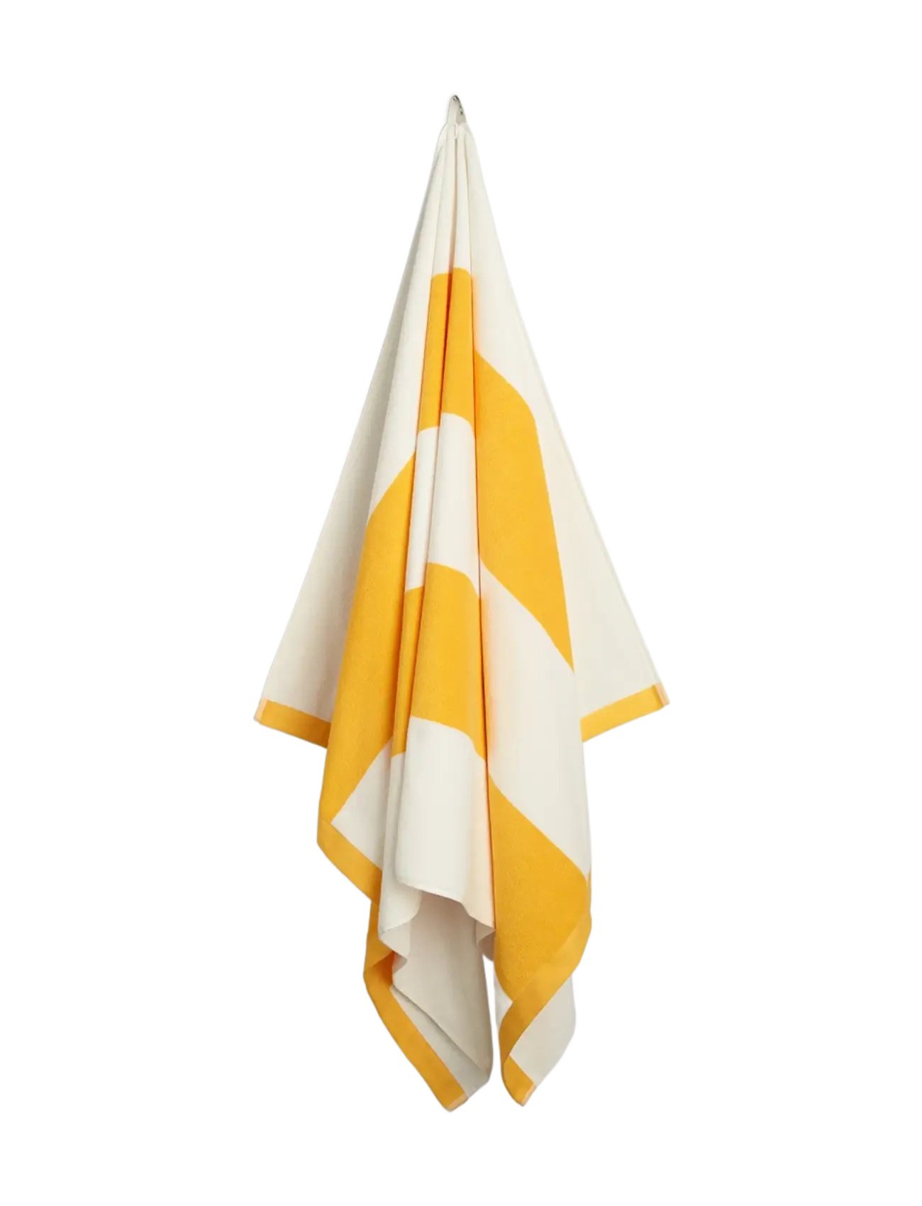 Gant BOLD STRIPE BEACH TOWEL - Baderomstekstiler - DAFFODIL YELLOW / yellow