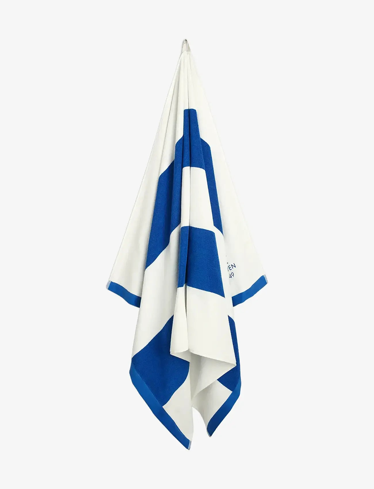 Gant - BOLD STRIPE BEACH TOWEL - badehåndklæder - rich blue - 0
