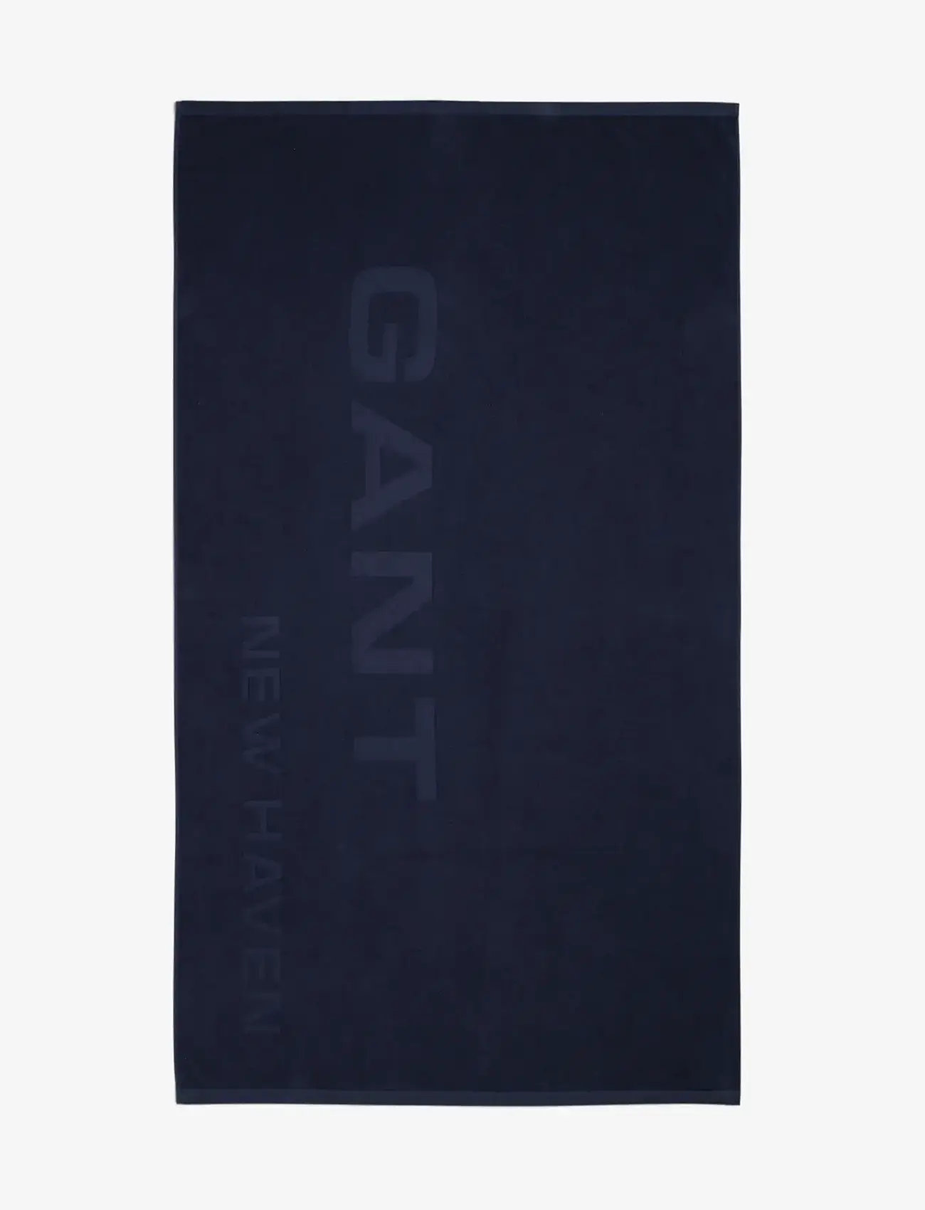 GANT - NEW HAVEN LOGO BEACH TOWEL - badlakan - evening blue - 1