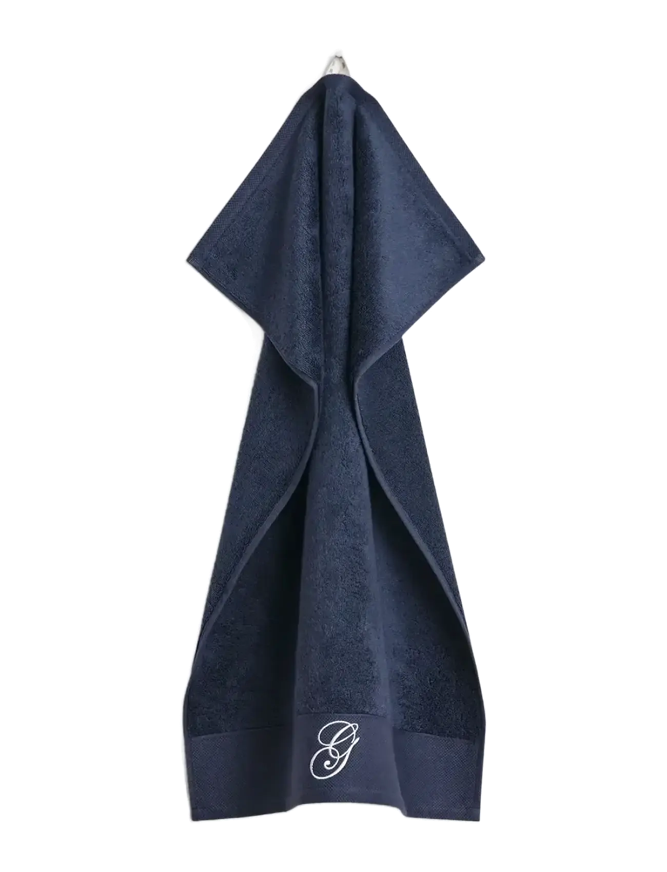 Gant EMBROIDERY TOWEL 50X70 - Badeværelse - MARINE / navy