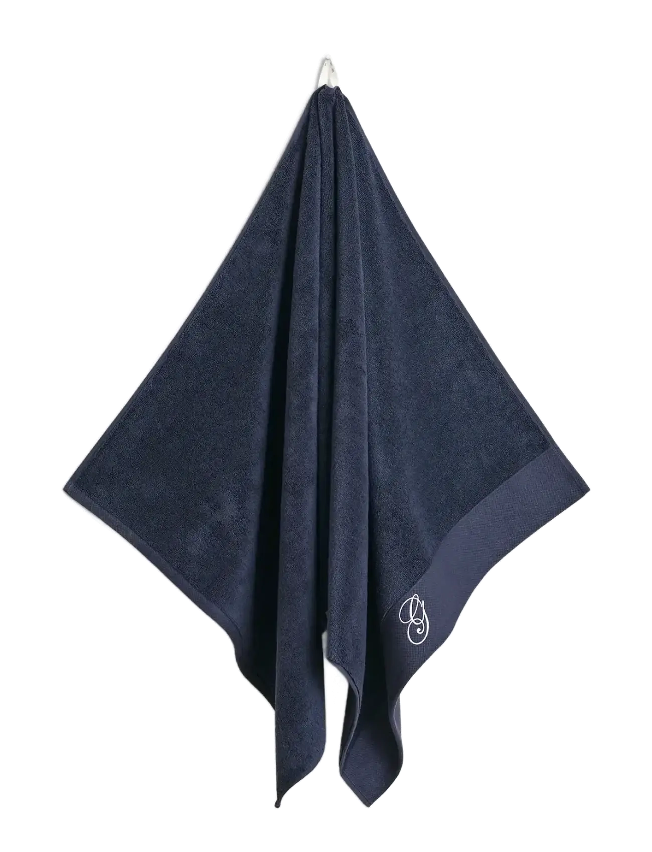 Gant EMBROIDERY TOWEL 70X140 - Badrum - MARINE / navy