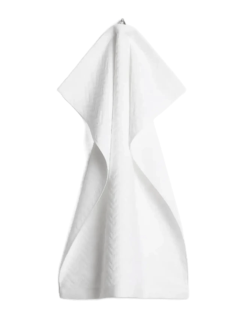 GANT - JACQUARD HERRINGBONE TOWEL - badetücher - white - 0
