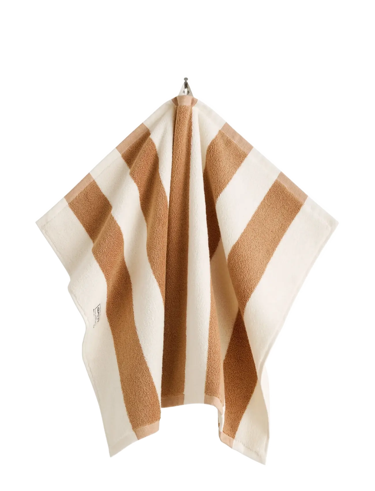 Gant STRIPE TOWEL 50x70 - Handdukar & Badlakan - BUTTERNUT BEIGE / beige