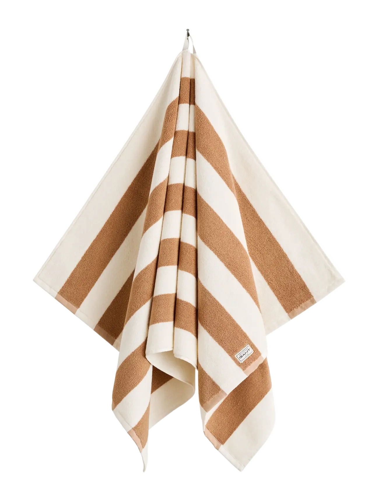 Gant STRIPE TOWEL 70X140 - Handdukar - BUTTERNUT BEIGE / beige