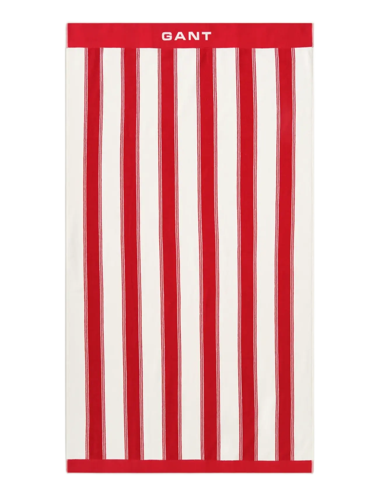 Gant - YACHT STRIPE BEACH TOWEL - badetücher - rose red - 1