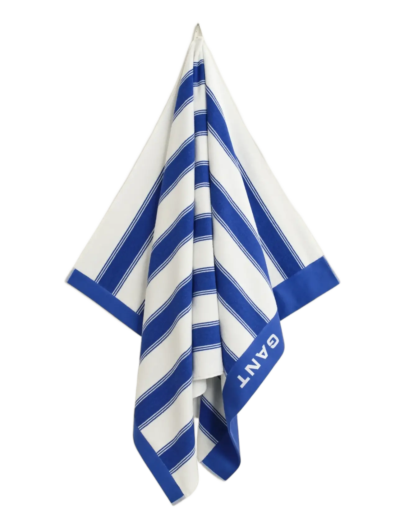 Gant Yacht Stripe Beach Towel, 100X180, Towels & Bath Towels, Blau - Frauen