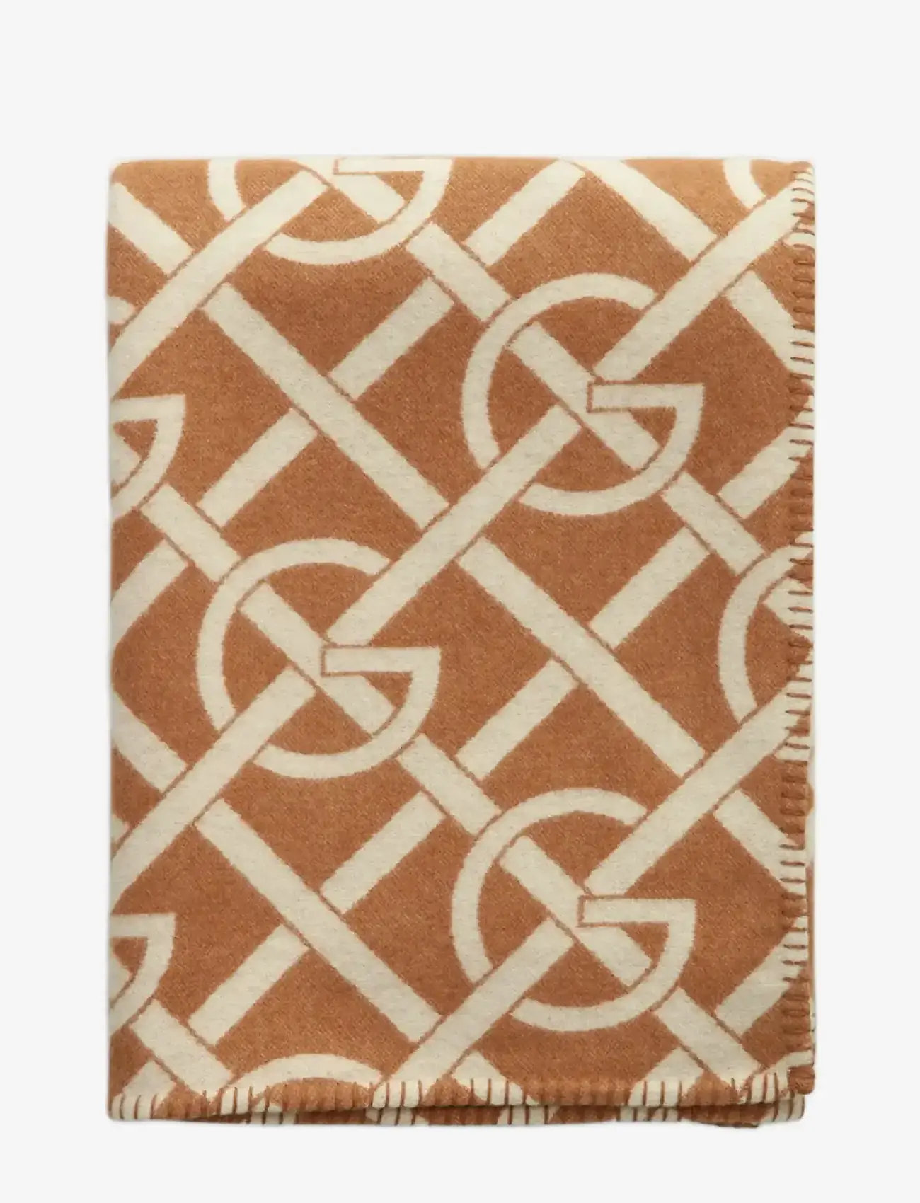 GANT - G-PATTERN THROW - burnt sugar - 0