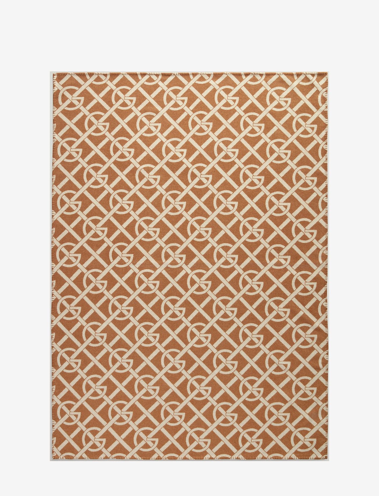 GANT - G-PATTERN THROW - burnt sugar - 1