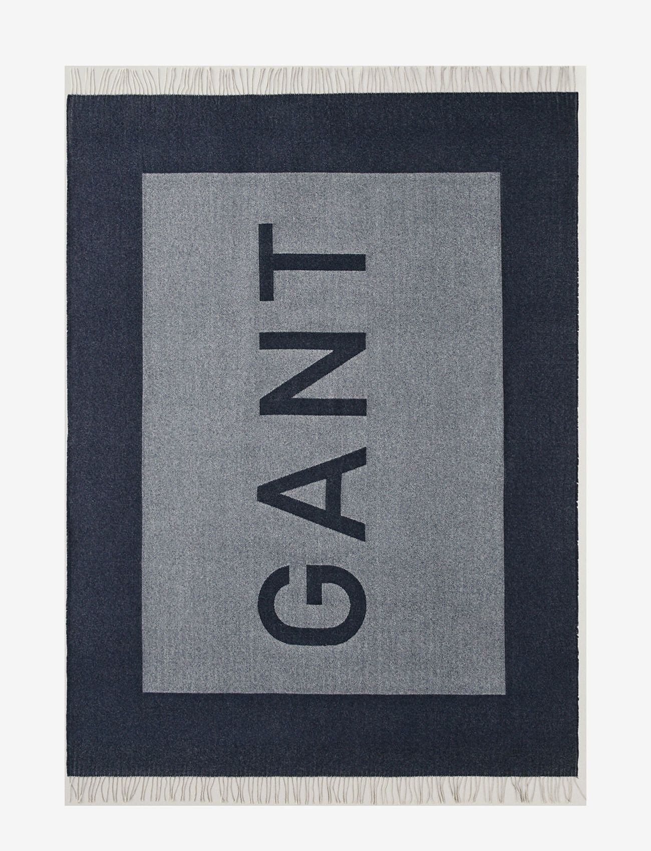 GANT - LOGO THROW - decken - evening blue - 1
