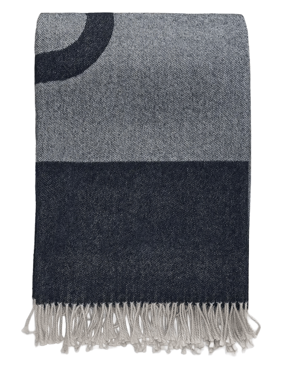 Gant - LOGO THROW - pledai ir užtiesalai - evening blue - 3