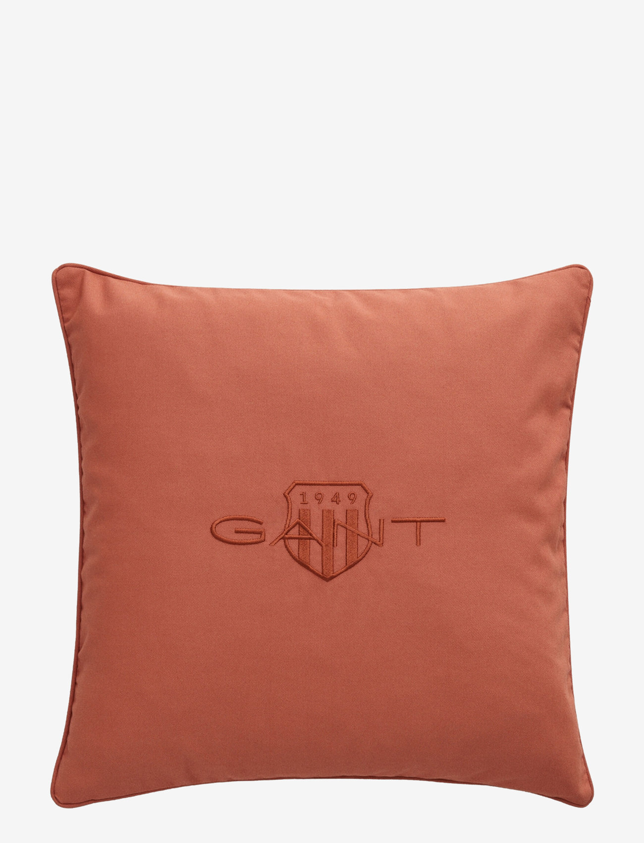 GANT - TONAL ARCHIVE SHIELD CUSHION - blush brown - 0