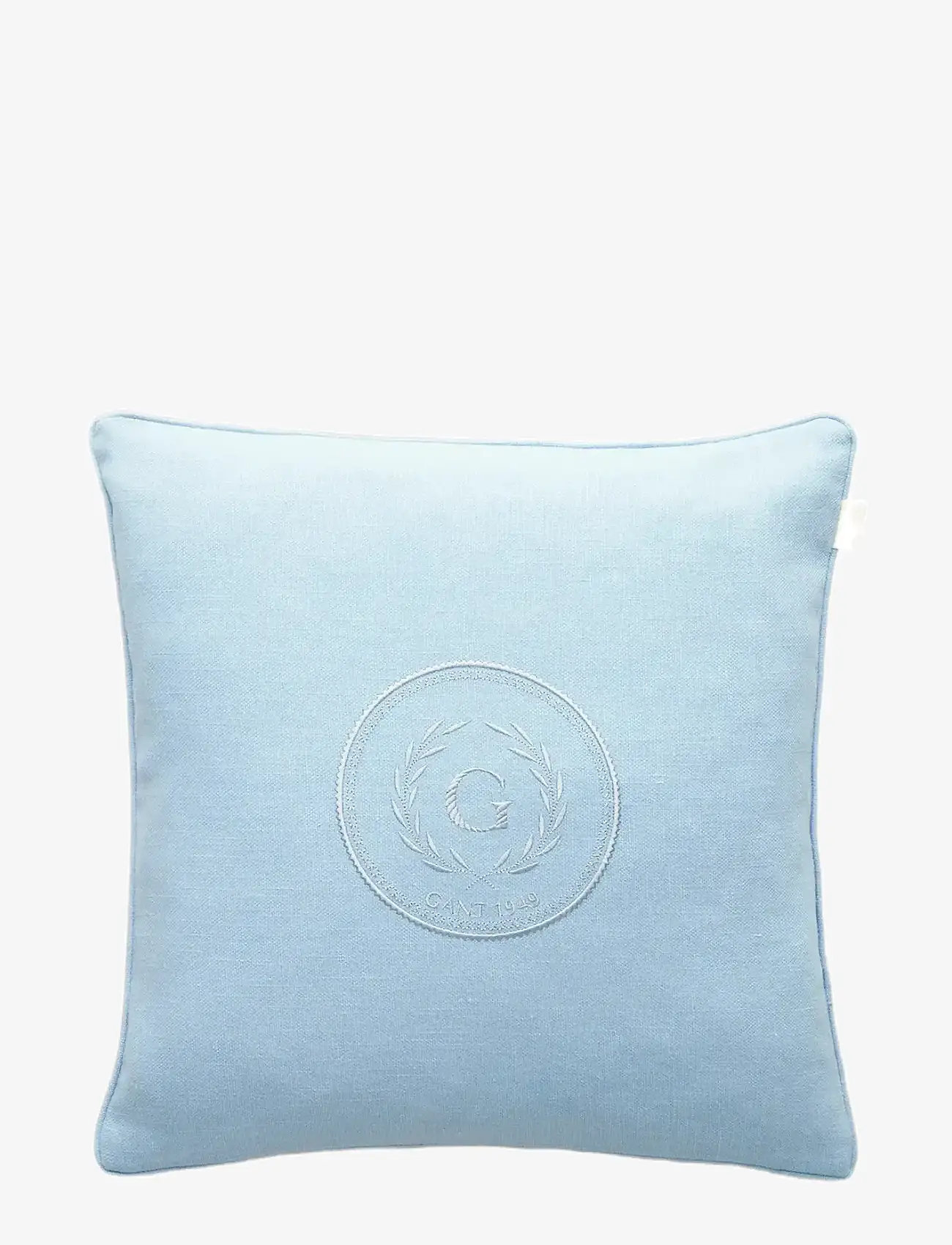 Gant - TONAL CREST CUSHION - kissenbezüge - shade blue - 0