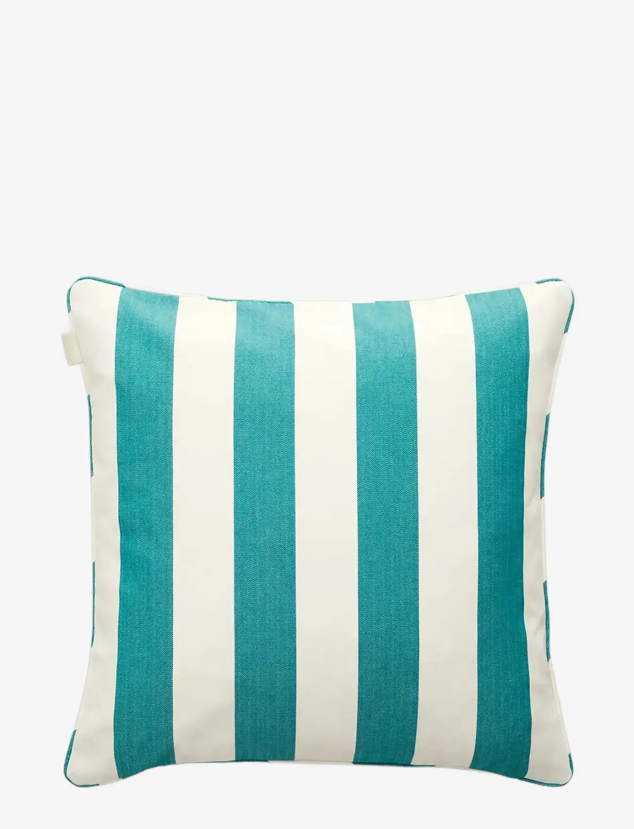 Gant - STRIPE ARCHIVE SHIELD CUSHION - kissenbezüge - ocean turquosie - 2