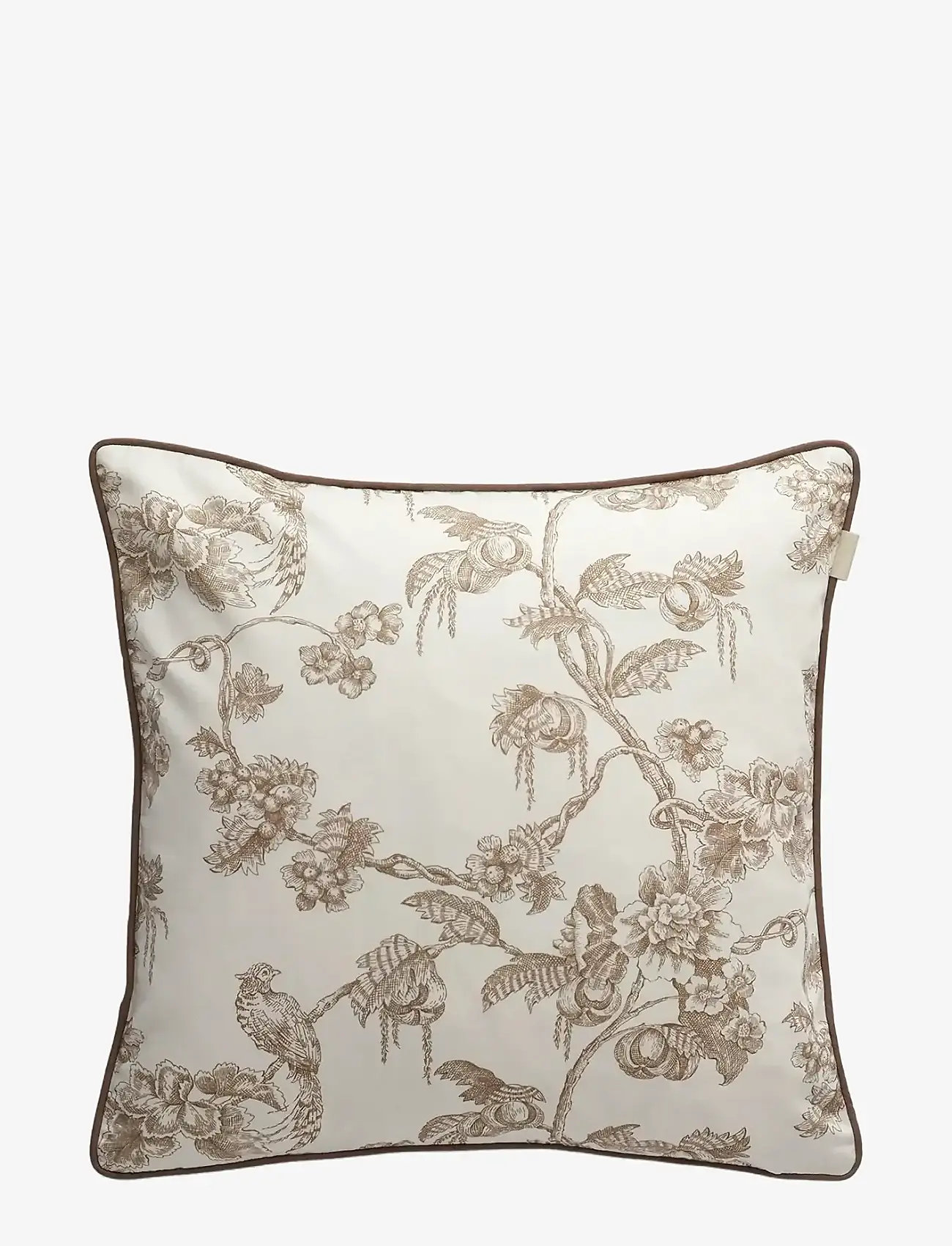 GANT - SATEEN TREE PRINT CUSHION - kissenbezüge - taupe beige - 0