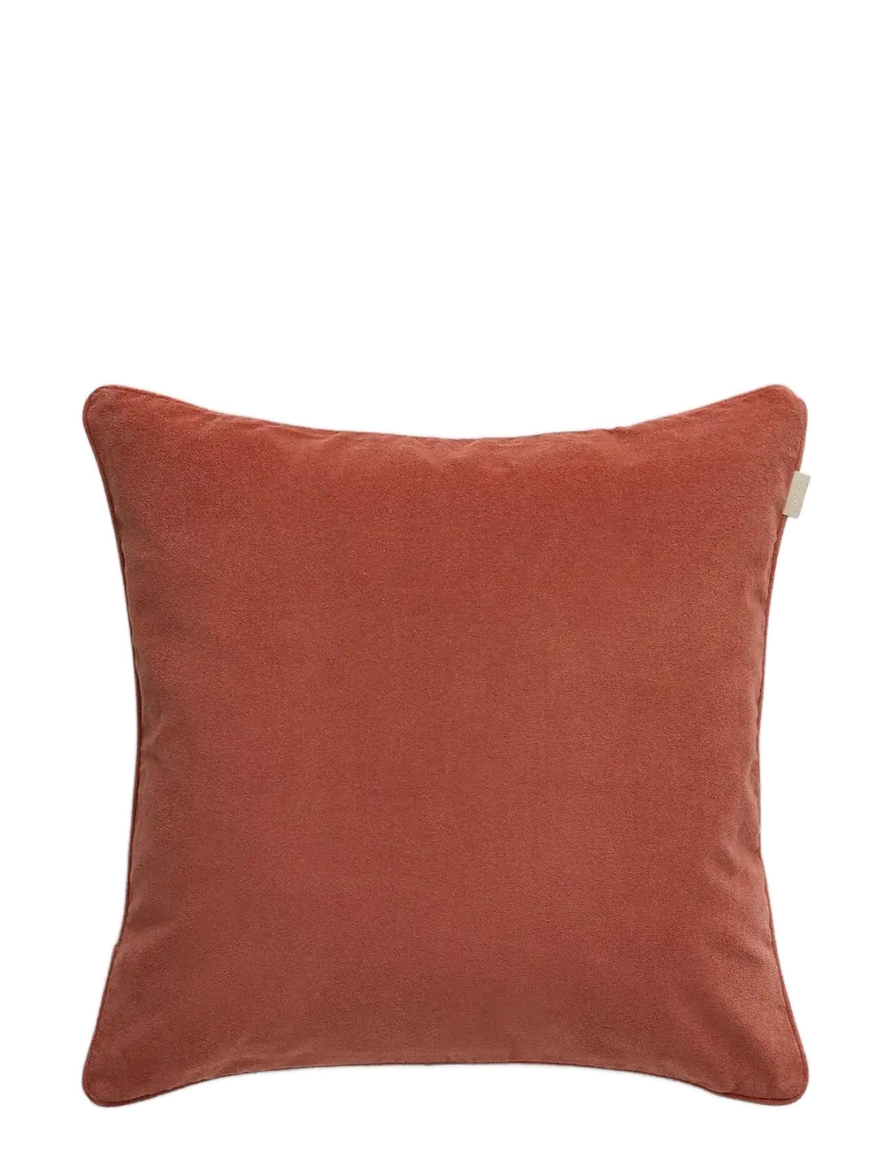 Gant Velvet Cushion, 50X50, Cushions & Blankets, Orange - Cushion Covers, Homeware
