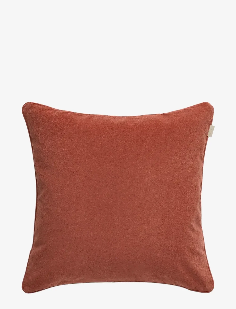 GANT - VELVET CUSHION - kuddfodral - faded brick - 0