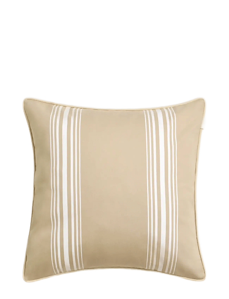GANT - YACHT STRIPE CUSHION - kissenbezüge - faded beige - 0