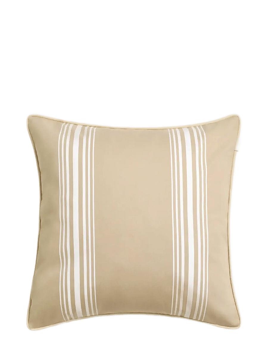 Gant - YACHT STRIPE CUSHION - kissenbezüge - faded beige - 0