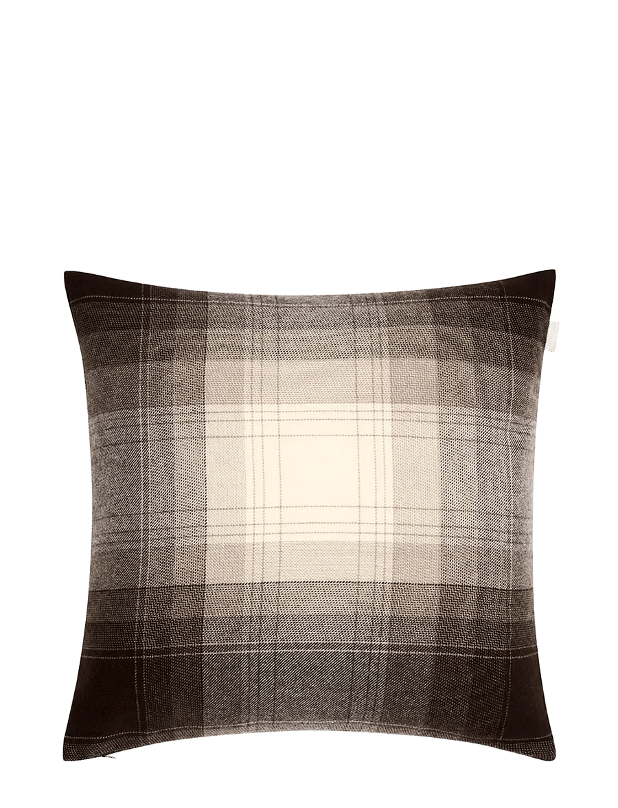 Gant - EXTRA FINE MERINO WOOL CUSHION - coussins - mist taupe - 0