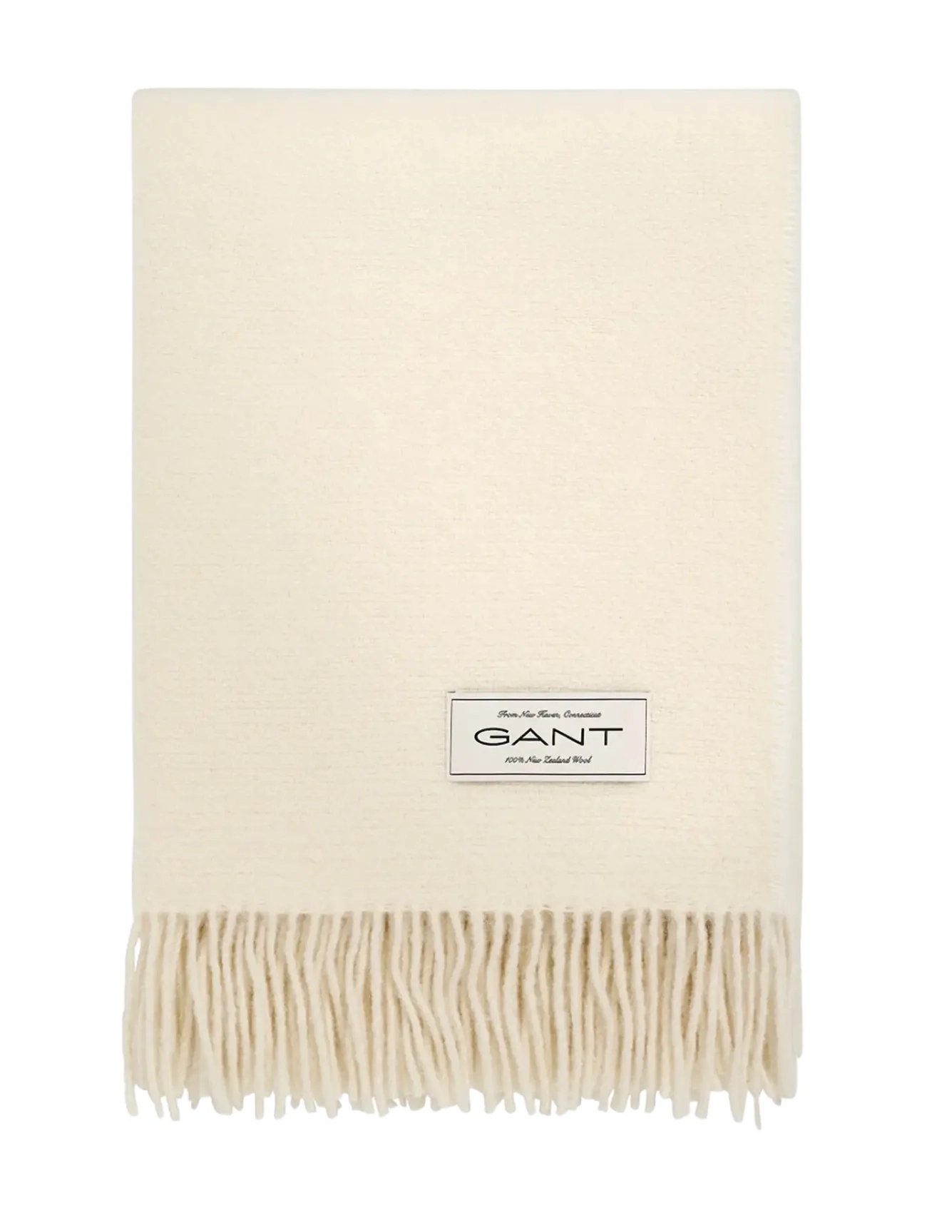 Gant WOOL THROW - Gant - EGGSHELL / cream