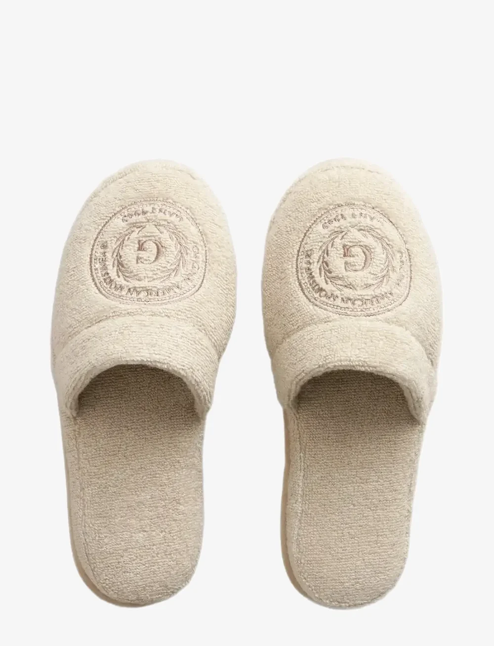 GANT - CREST SLIPPERS - mode trends - putty - 0