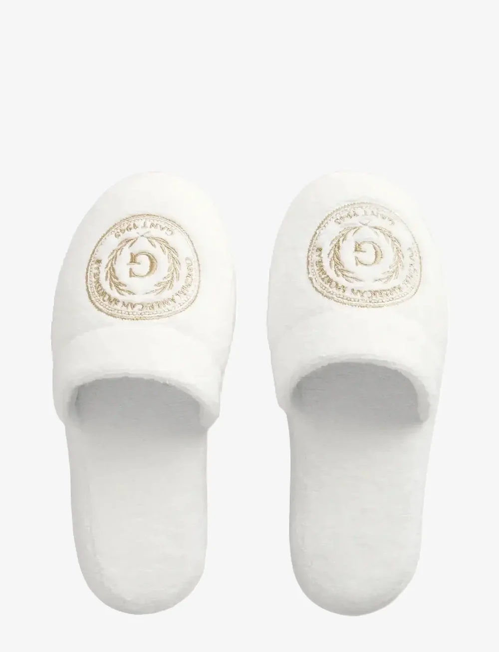 GANT - CREST SLIPPERS - modetrender - white - 0