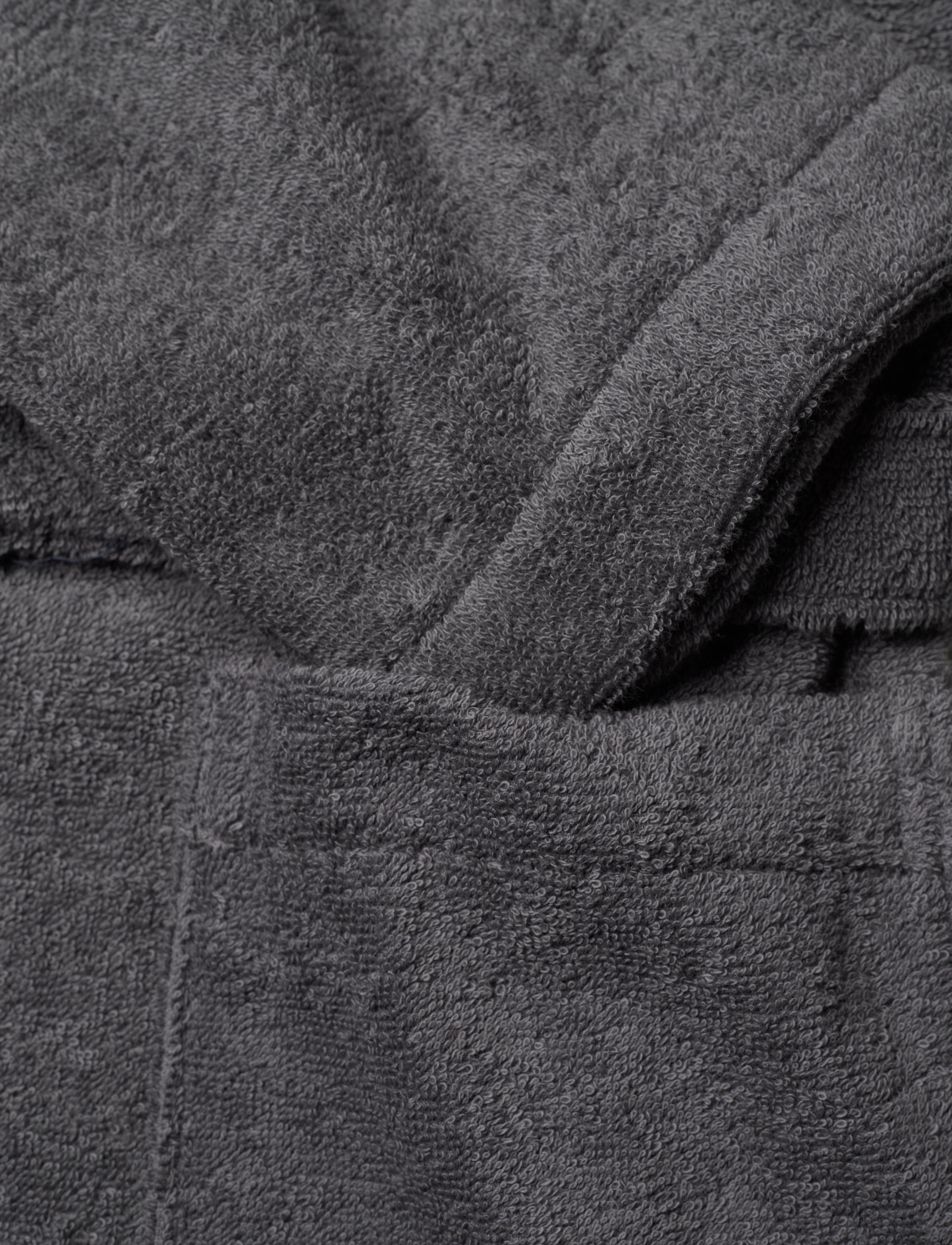 Gant - ARCHIVE SHIELD TERRY ROBE - fødselsdagsgaver - anchor grey - 3