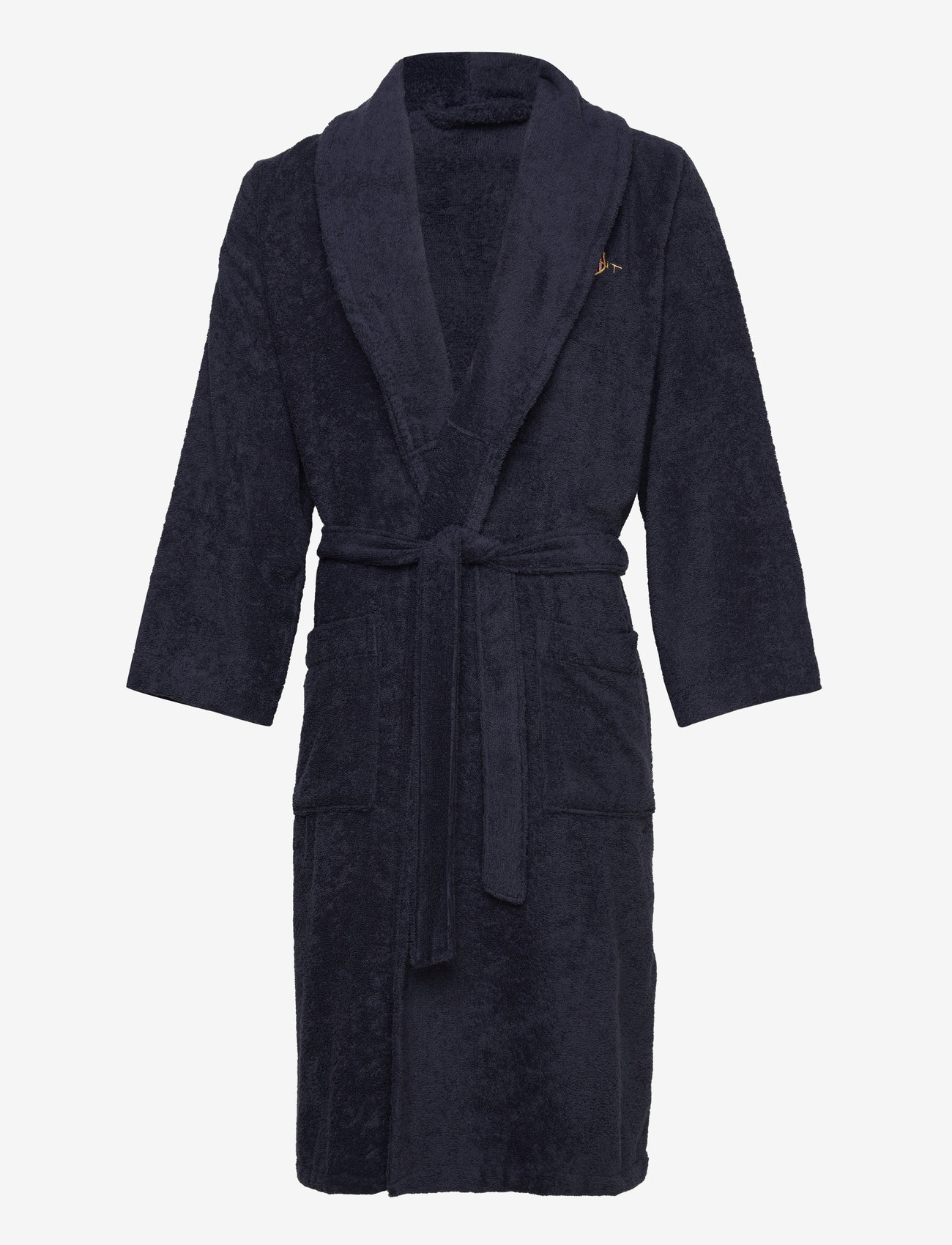 GANT - ARCHIVE SHIELD TERRY ROBE - shop by price - evening blue - 0