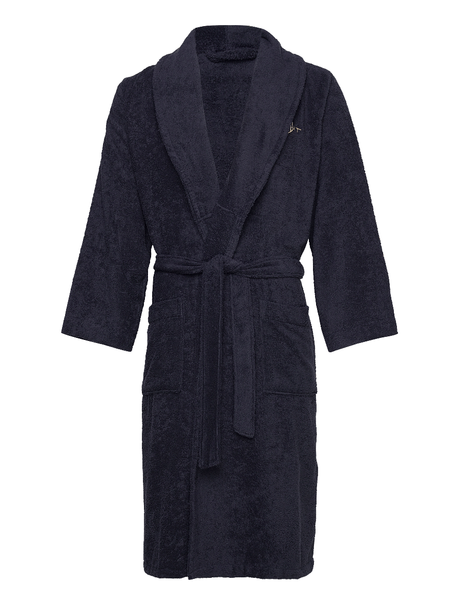 Gant - ARCHIVE SHIELD TERRY ROBE - nach preis einkaufen - evening blue - 0