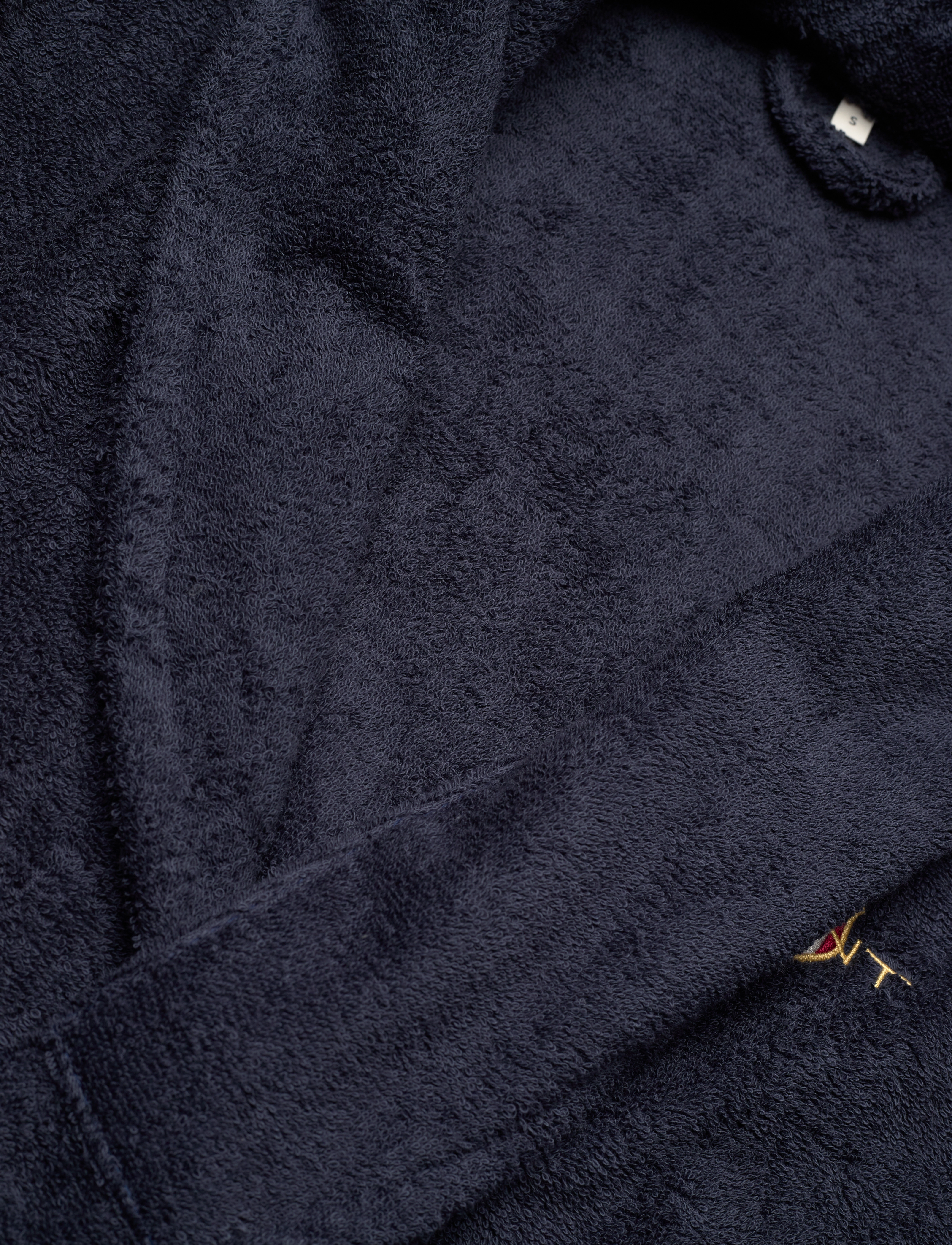 Gant - ARCHIVE SHIELD TERRY ROBE - fødselsdagsgaver - evening blue - 2