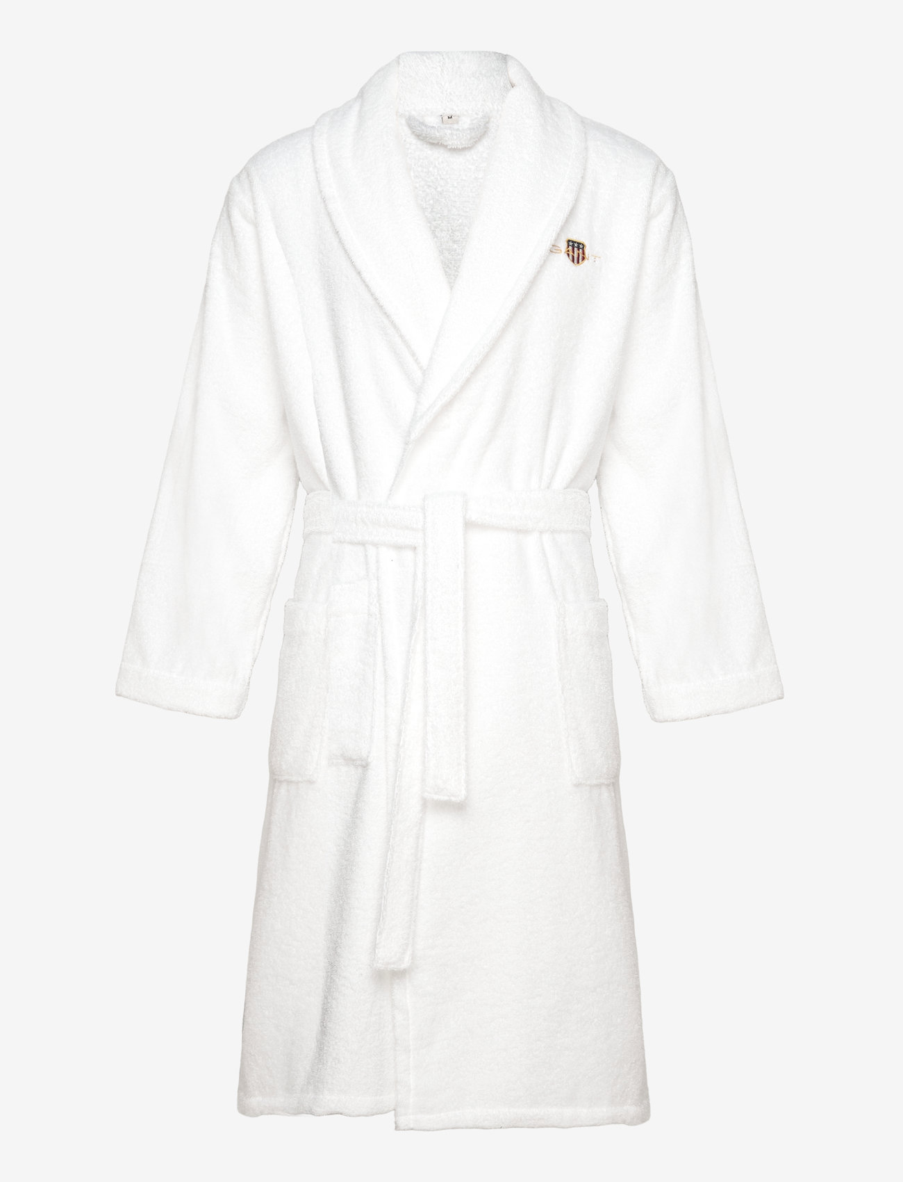 GANT - ARCHIVE SHIELD TERRY ROBE - shop by price - white - 0