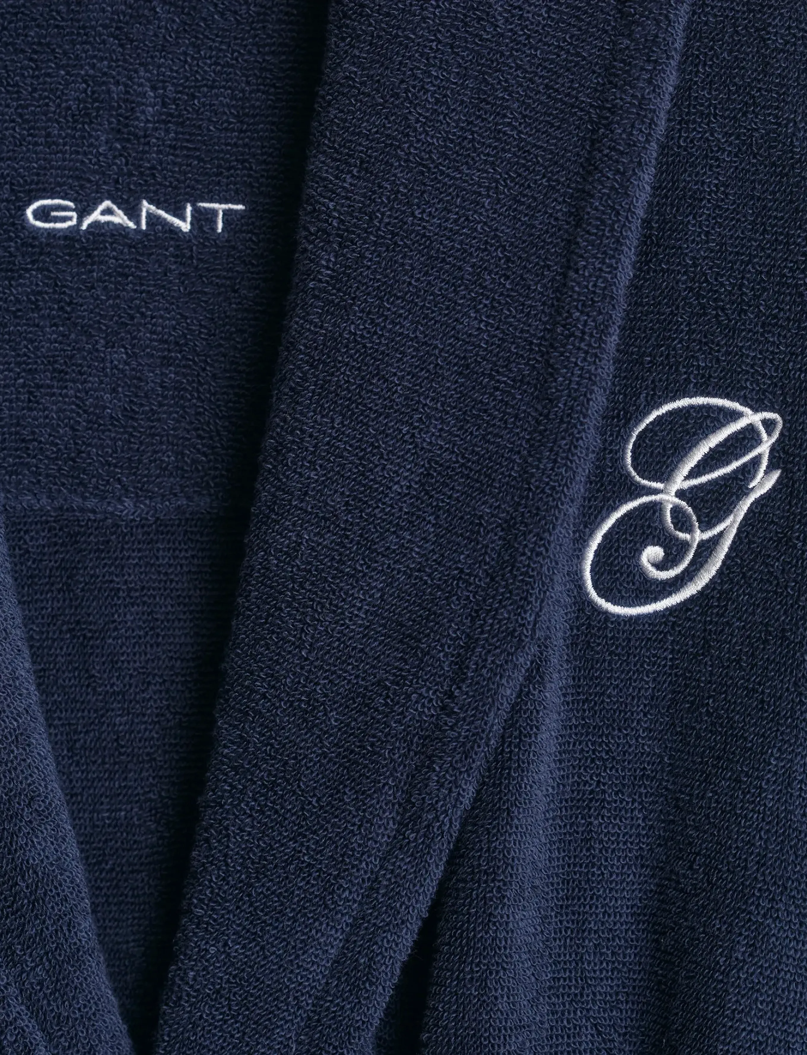 Gant - EMBROIDERY ROBE - köp efter pris - marine - 1