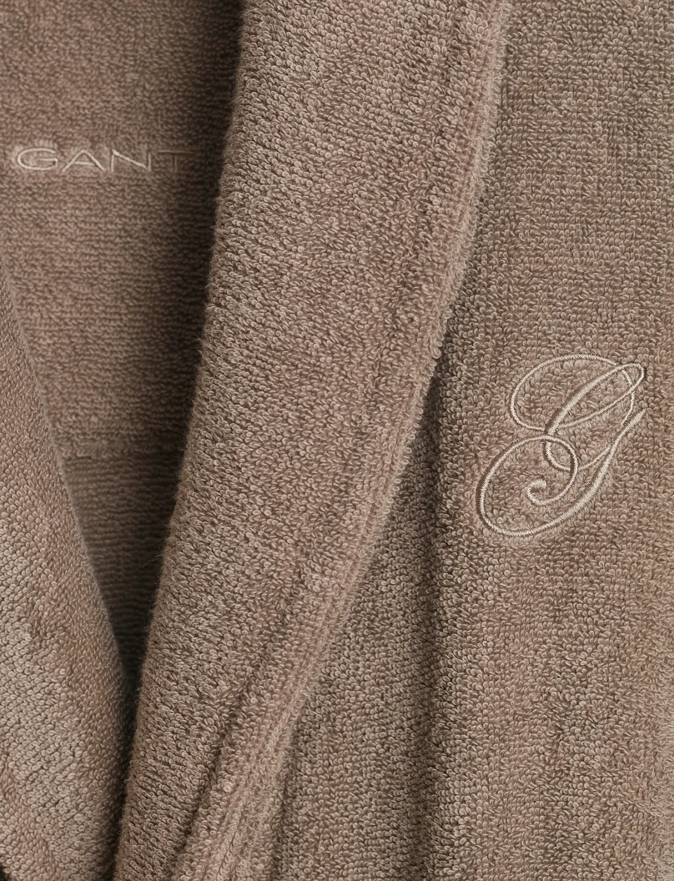 Gant - EMBROIDERY ROBE - fødselsdagsgaver - taupe beige - 1