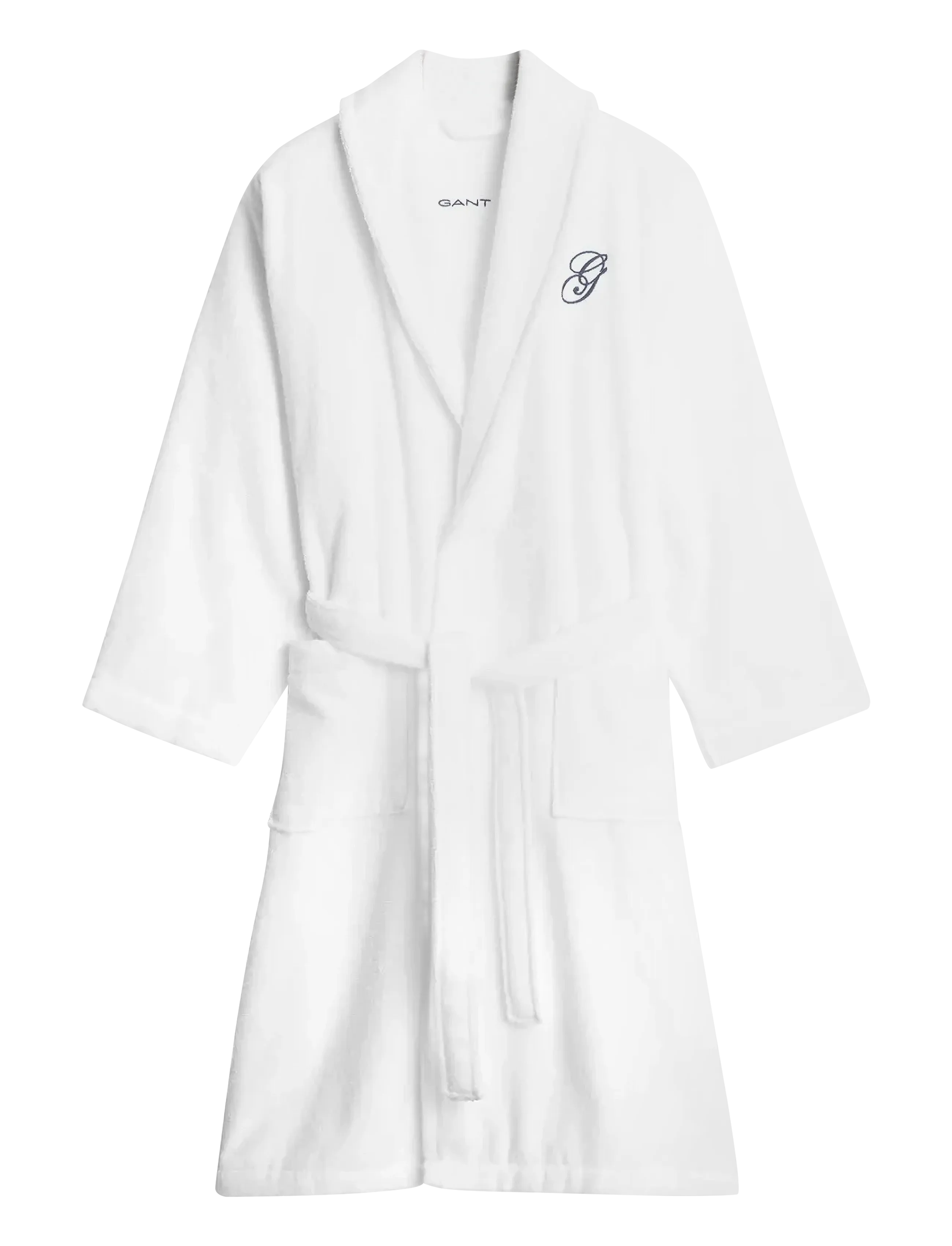 Gant Embroidery Robe, XS, Bathroom Textiles, Weiß - Robes, Frauen