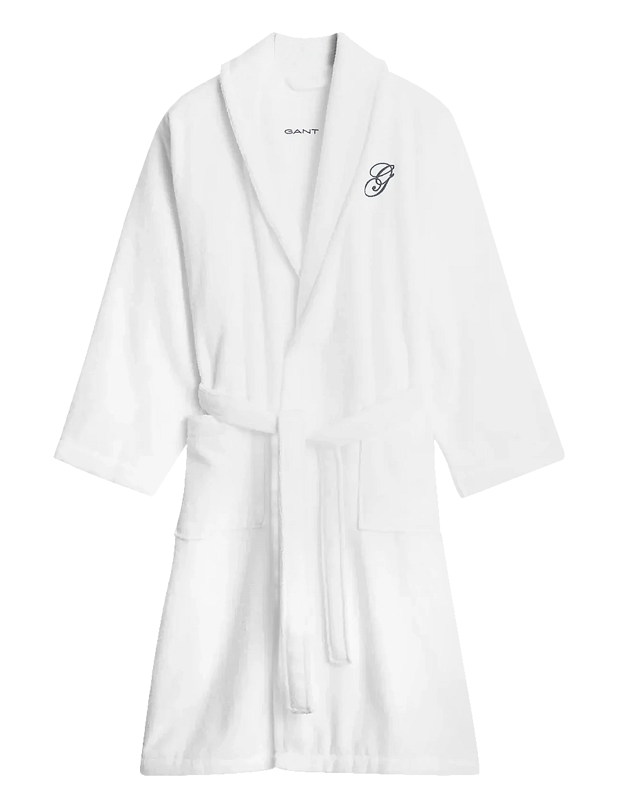 Gant - EMBROIDERY ROBE - köp efter pris - white - 0